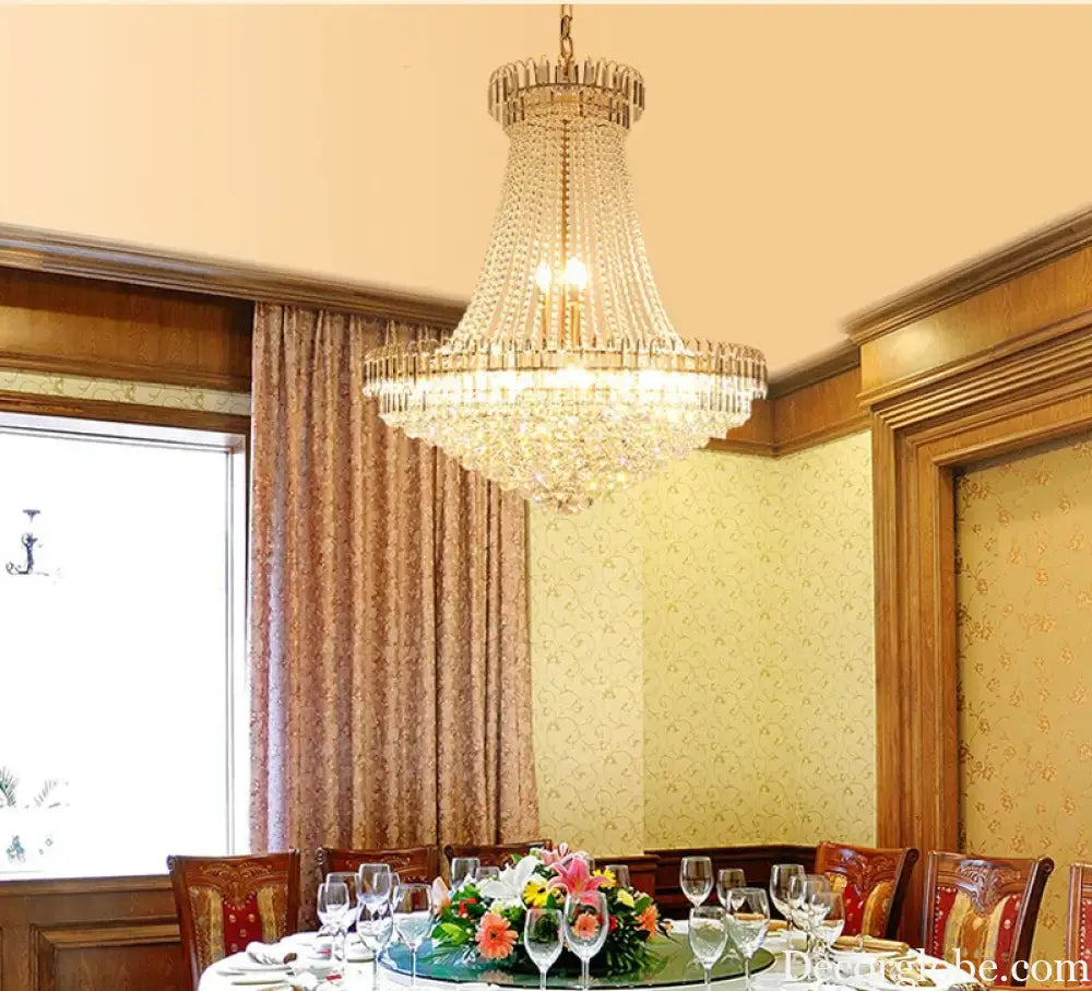 60cm Lustres Chandeliers - Elegant Home Decor for Living Rooms, Dining Rooms, and Restaurants - DecorGlobe