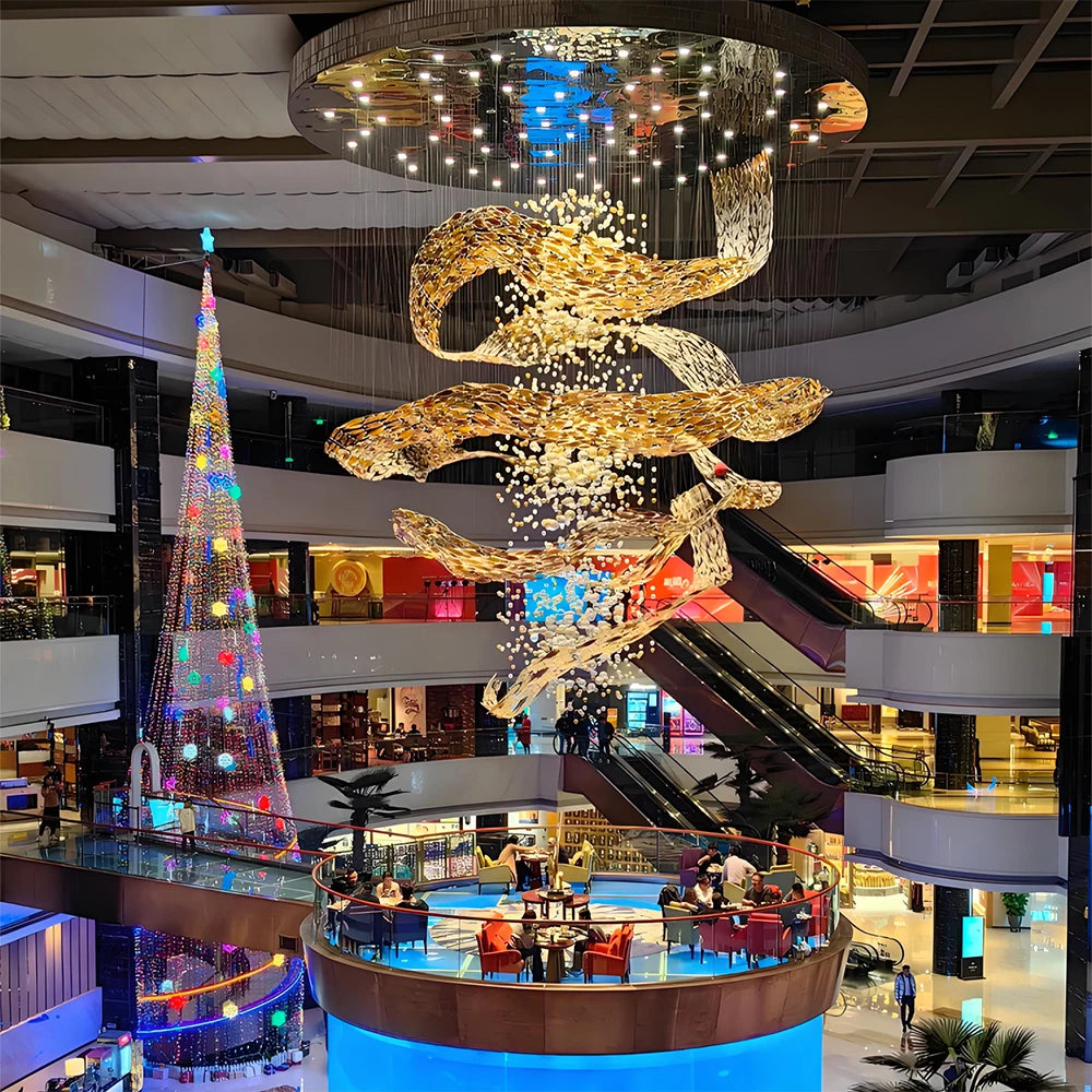 Marcelline Custom Build Fish Ball Chandelier