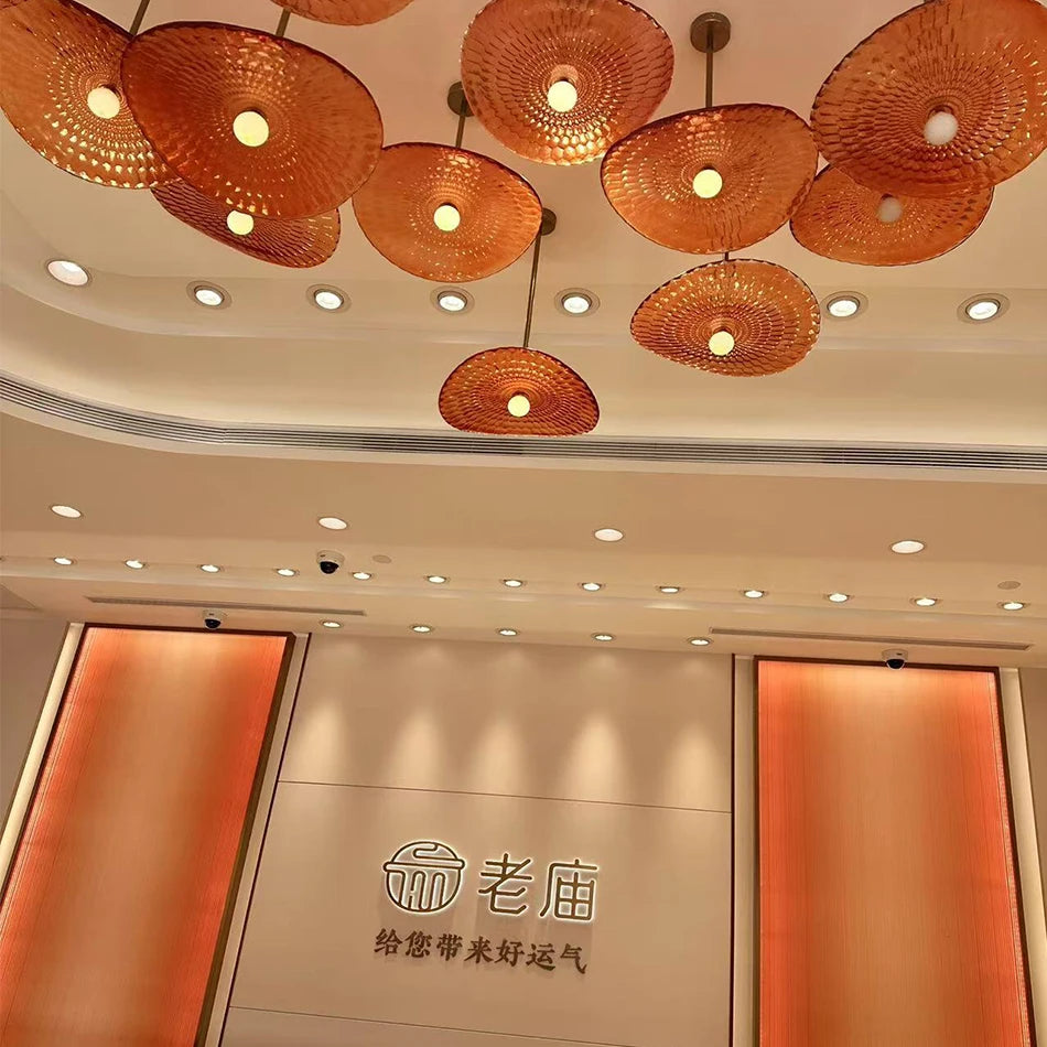 Meilin Custom Build Postmodern Teahouse Chandelier