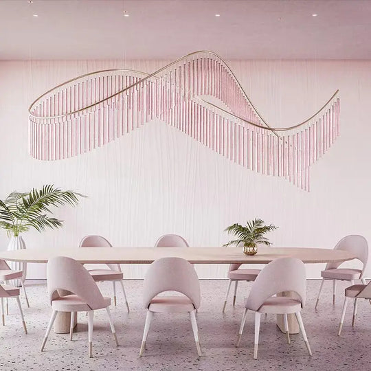 Isabella Custom Build Luxury Glass LED Chandelier