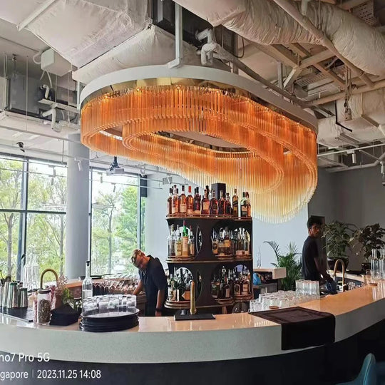 Freya Custom Build Nordic Restaurant Chandelier