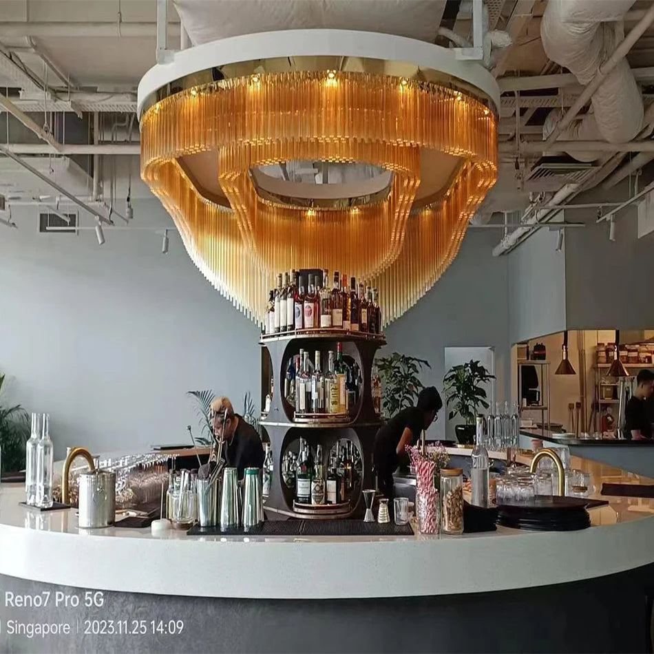 Freya Custom Build Nordic Restaurant Chandelier