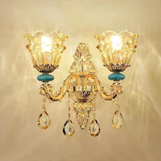 European Luxury Crystal Chandelier Light for Living Room and Bedroom