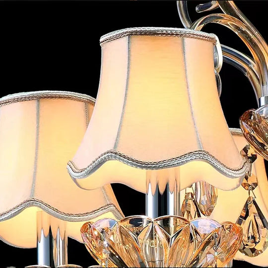 Luxuriöser Kristall-Kerzenleuchter für Penthouse-Flur und Treppenhaus