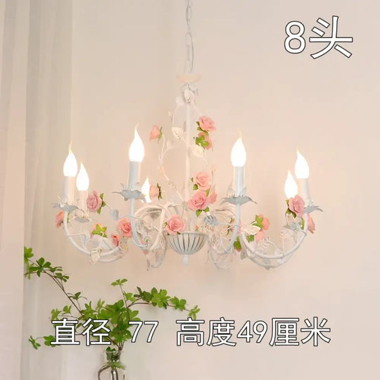 Charming Pastoral Style Chandelier - American Country Kid Chandeliers for Living Rooms, Bedrooms, Dining Rooms, and Children's Rooms - DecorGlobe