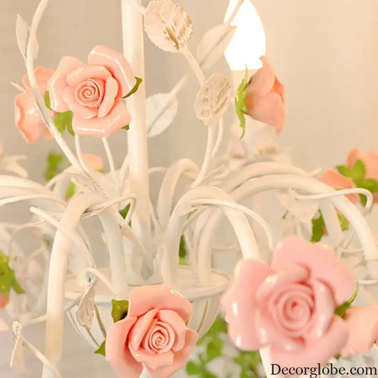 Charming Pastoral Style Chandelier - American Country Kid Chandeliers for Living Rooms, Bedrooms, Dining Rooms, and Children's Rooms - DecorGlobe