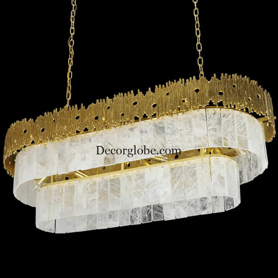 Light Luxury Crystal Living Room Chandelier