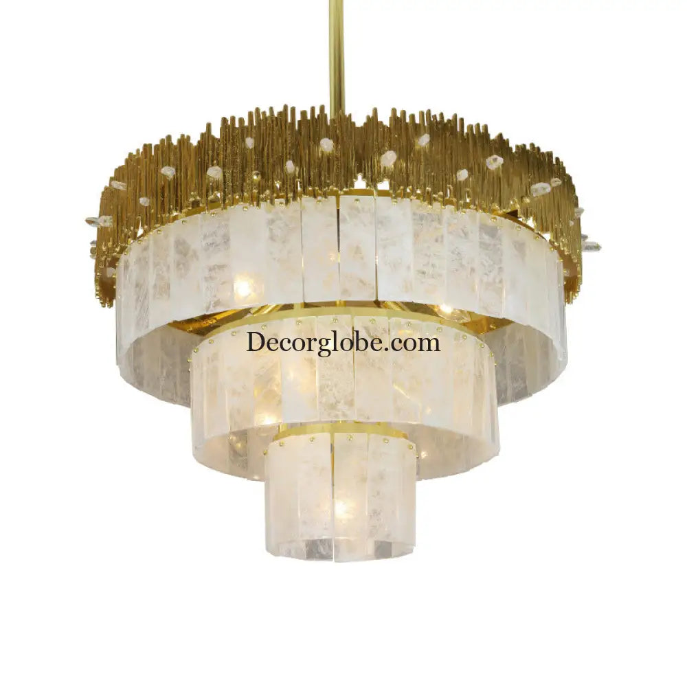 Light Luxury Crystal Living Room Chandelier