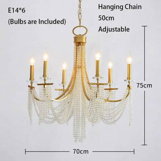 Candle Ceiling Chandeliers - LED Lustres for Classical Home Decoration Pendant Lighting in Living and Dining Rooms - DecorGlobe