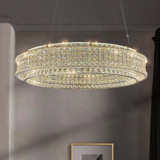 New crystal ceiling lamp living room chandelier lamp creative designer high-end luxury hall restaurant main lamp