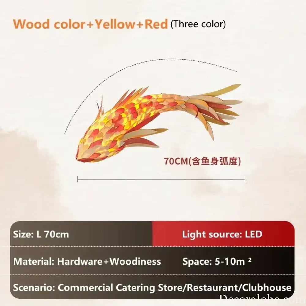 Decorative Fish Shaped Chandelier Pendant Light for Restaurant & Cafe Interiors | Chandelier