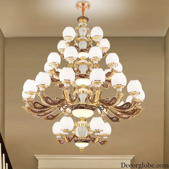 European Style Large Chandelier - Elegance for Living Rooms, Hotels, Villas, and Grand Hallways - DecorGlobe