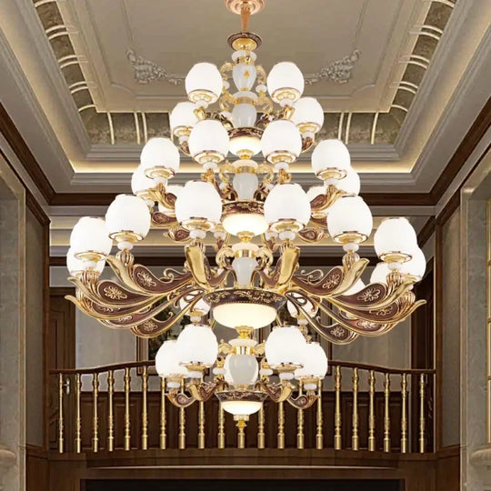 European Style Large Chandelier - Elegance for Living Rooms, Hotels, Villas, and Grand Hallways - DecorGlobe