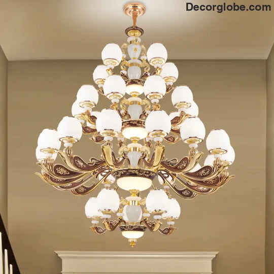 European Style Large Chandelier - Elegance for Living Rooms, Hotels, Villas, and Grand Hallways - DecorGlobe