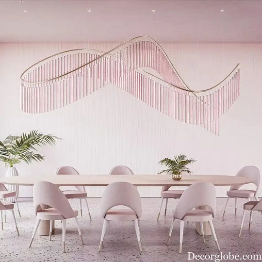 Isabella Custom Build Luxury Glass LED Chandelier Chandelier
