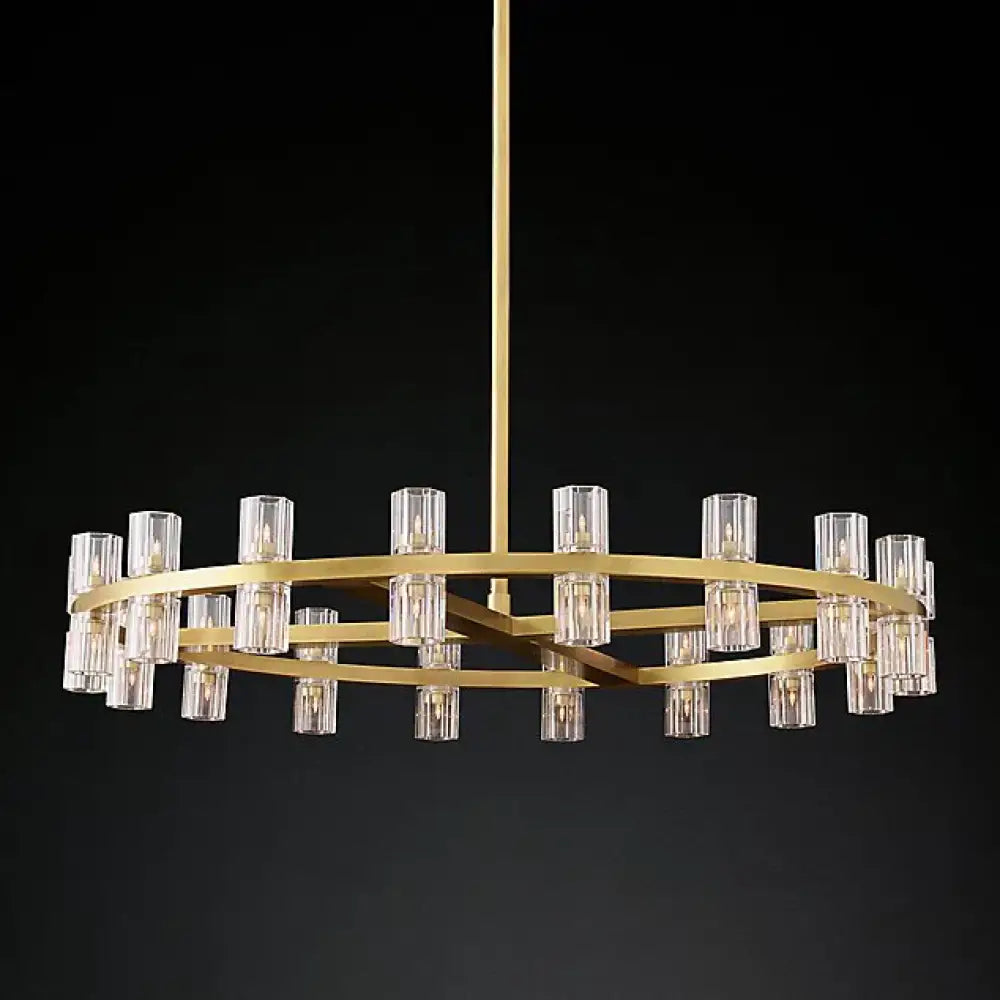 Luxurious Crystal Chandelier - Modern Elegance for Villa Duplexes, Living Rooms, and Home Decor - DecorGlobe