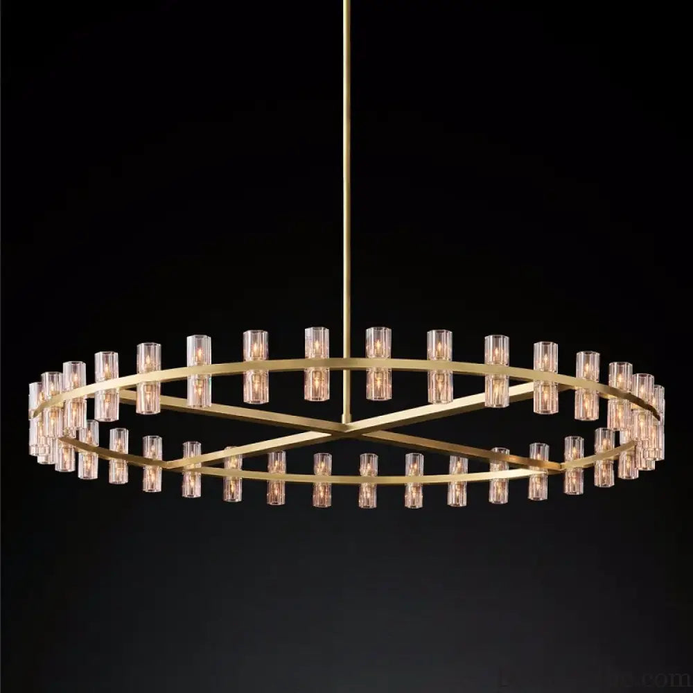 Luxurious Crystal Chandelier - Modern Elegance for Villa Duplexes, Living Rooms, and Home Decor - DecorGlobe