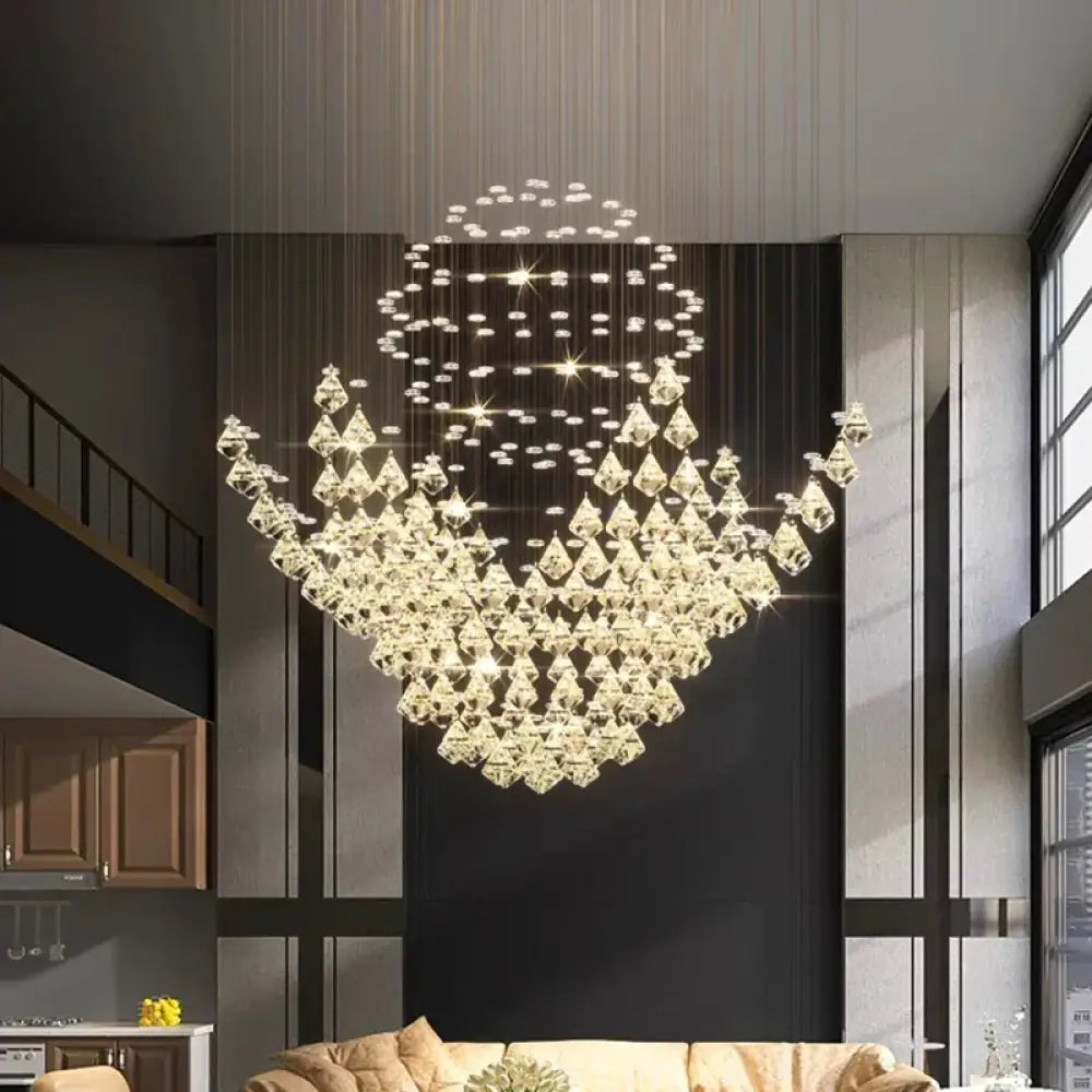 Luxury Crystal Chandelier - Elegance and Opulence for Home Decoration - DecorGlobe