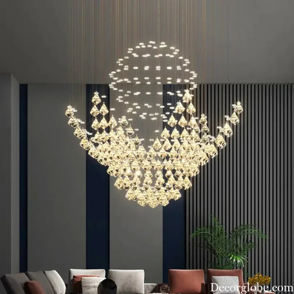 Luxury Crystal Chandelier - Elegance and Opulence for Home Decoration - DecorGlobe