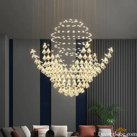 Luxury Crystal Chandelier - Elegance and Opulence for Home Decoration - DecorGlobe