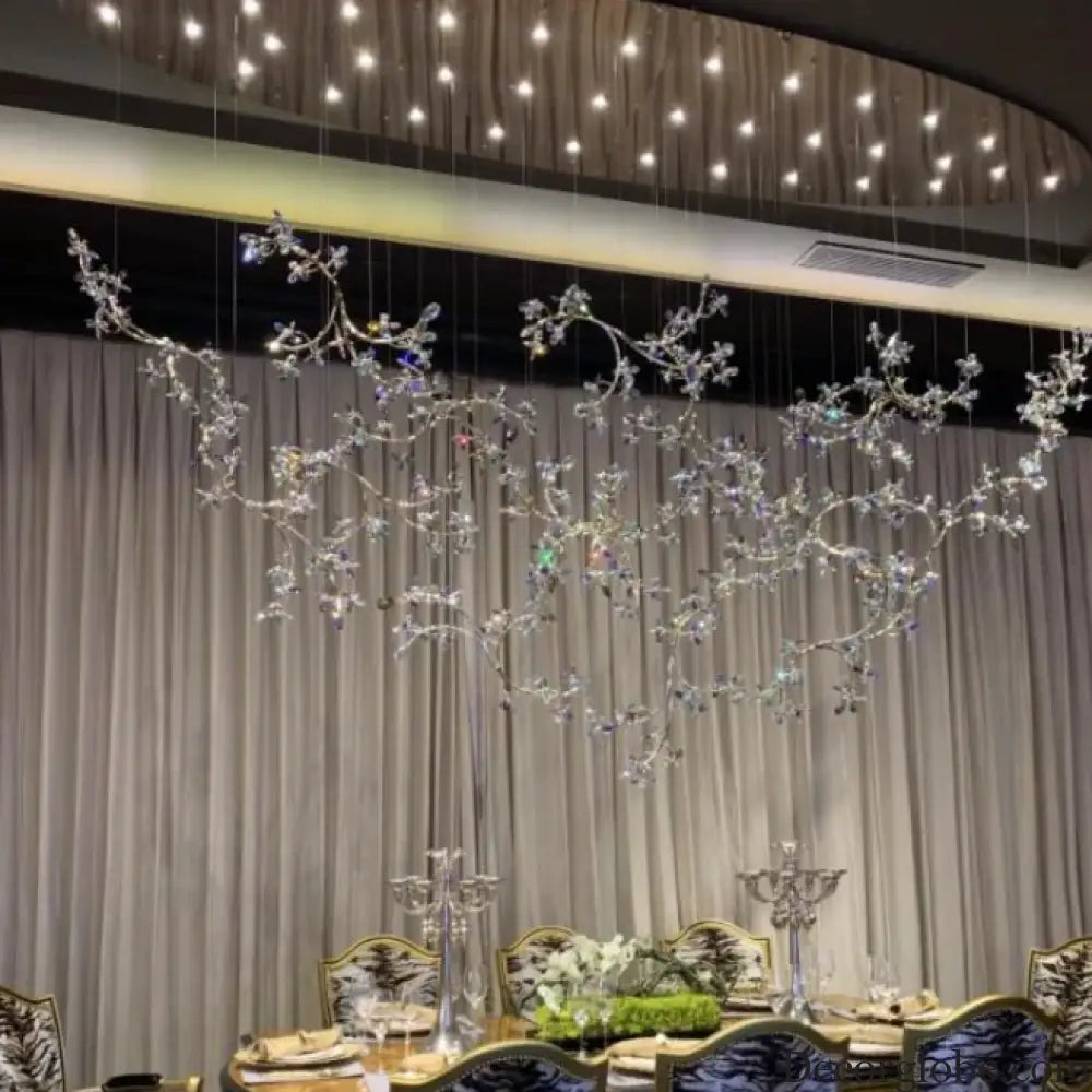 Luxury LED Rotating Crystal Chandelier – Modern Villa & Hotel Statement Lighting 50 / 1 Bulb / Golden|luxury Chandelier