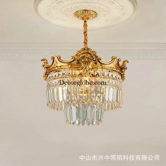 Mila - French All-Copper Crystal Chandelier Chandelier