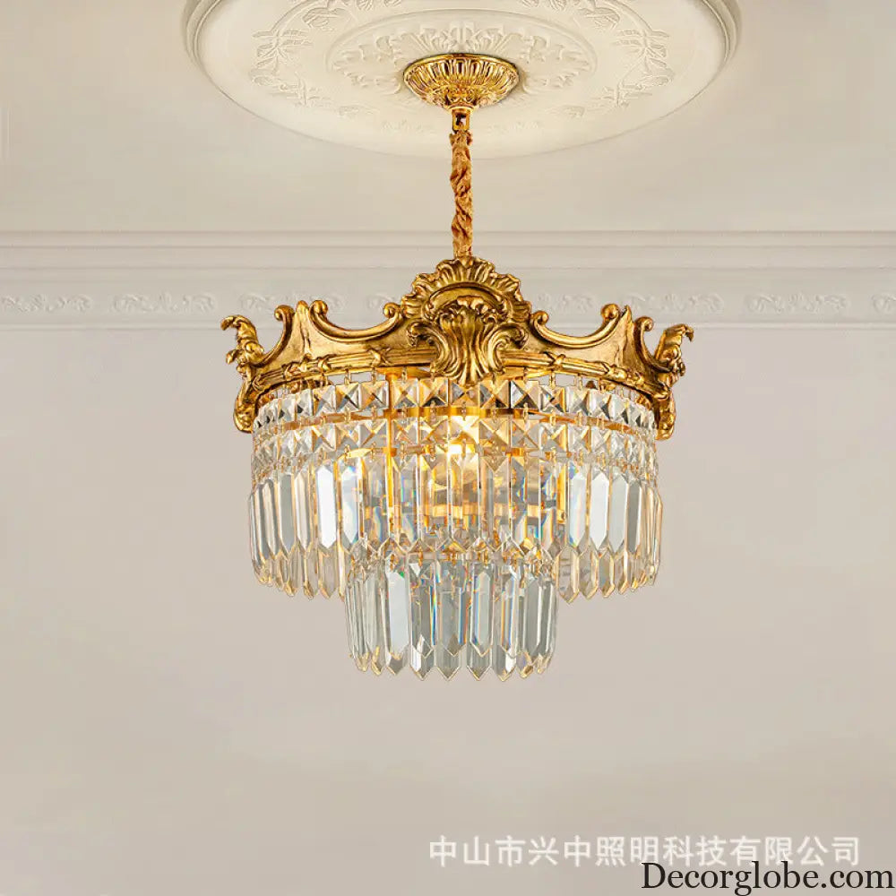 Mila - French All-Copper Crystal Chandelier Chandelier