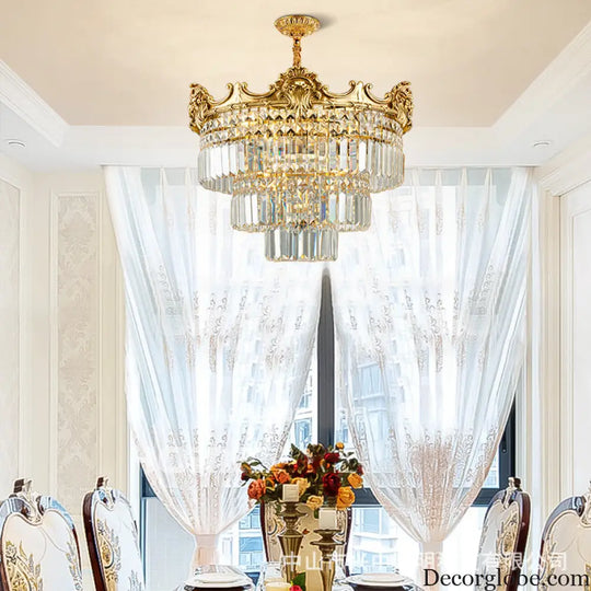 Mila - French All-Copper Crystal Chandelier Chandelier