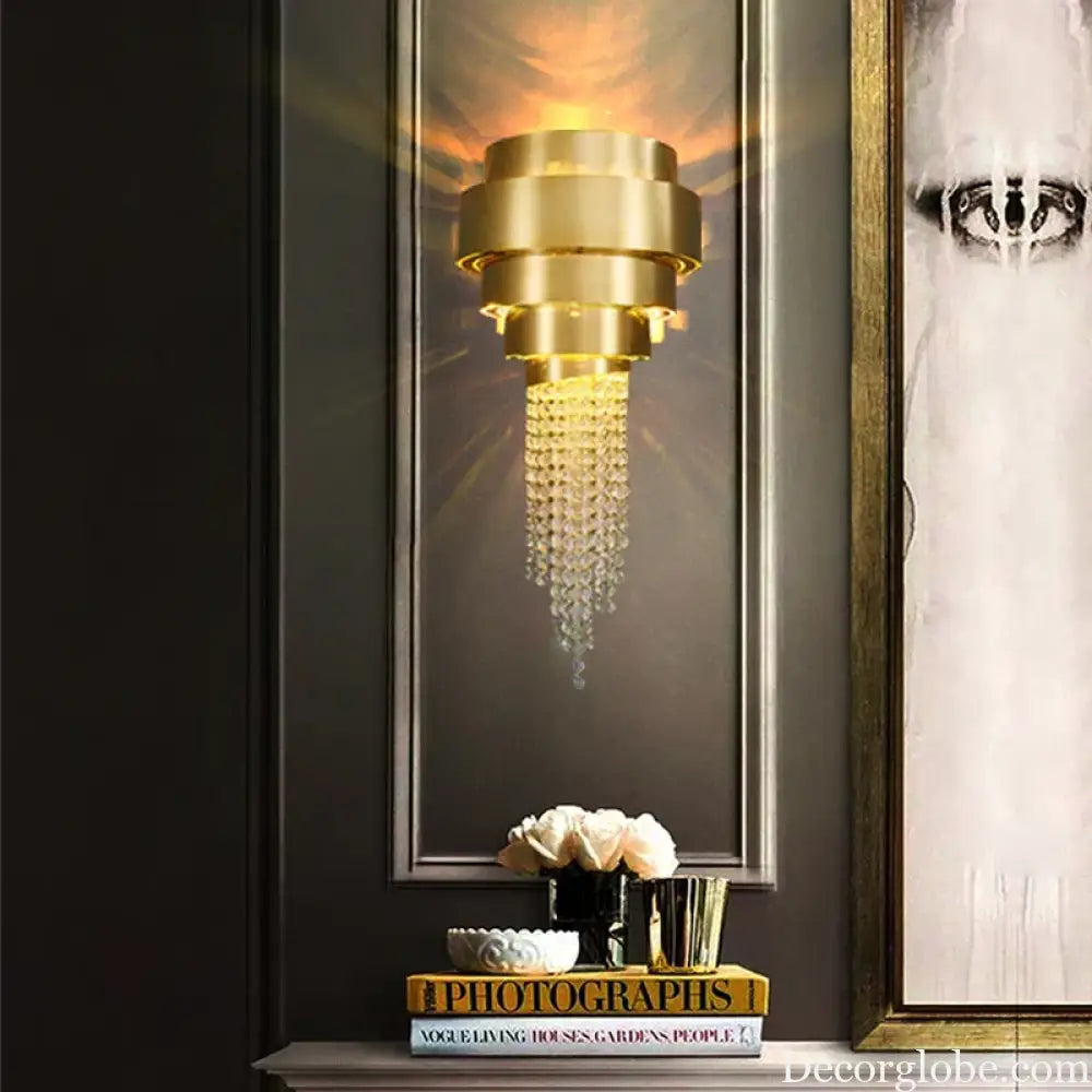 Modern Crystal Chandelier - Artful Elegance for Living and Dining Spaces - DecorGlobe