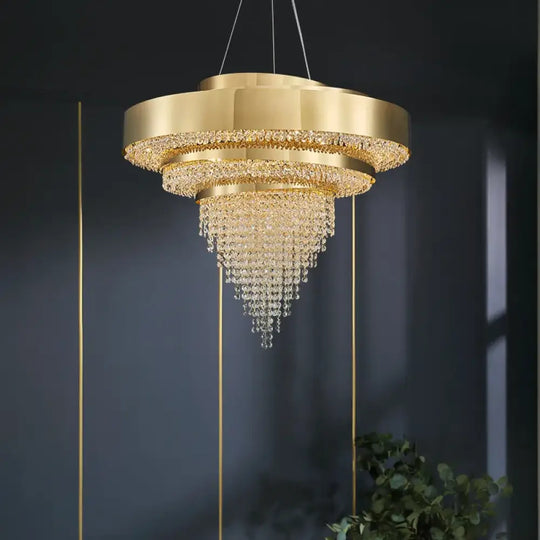 Modern Crystal Chandelier - Artful Elegance for Living and Dining Spaces - DecorGlobe
