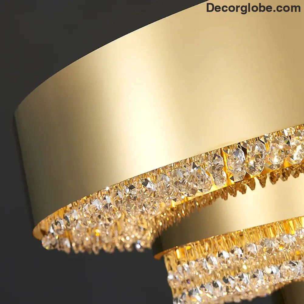 Modern Crystal Chandelier - Artful Elegance for Living and Dining Spaces - DecorGlobe