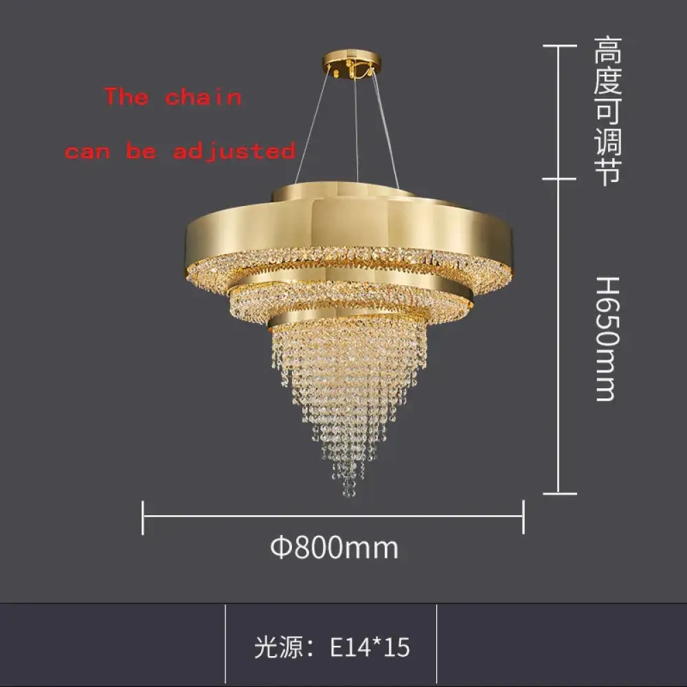 Modern Crystal Chandelier - Artful Elegance for Living and Dining Spaces - DecorGlobe