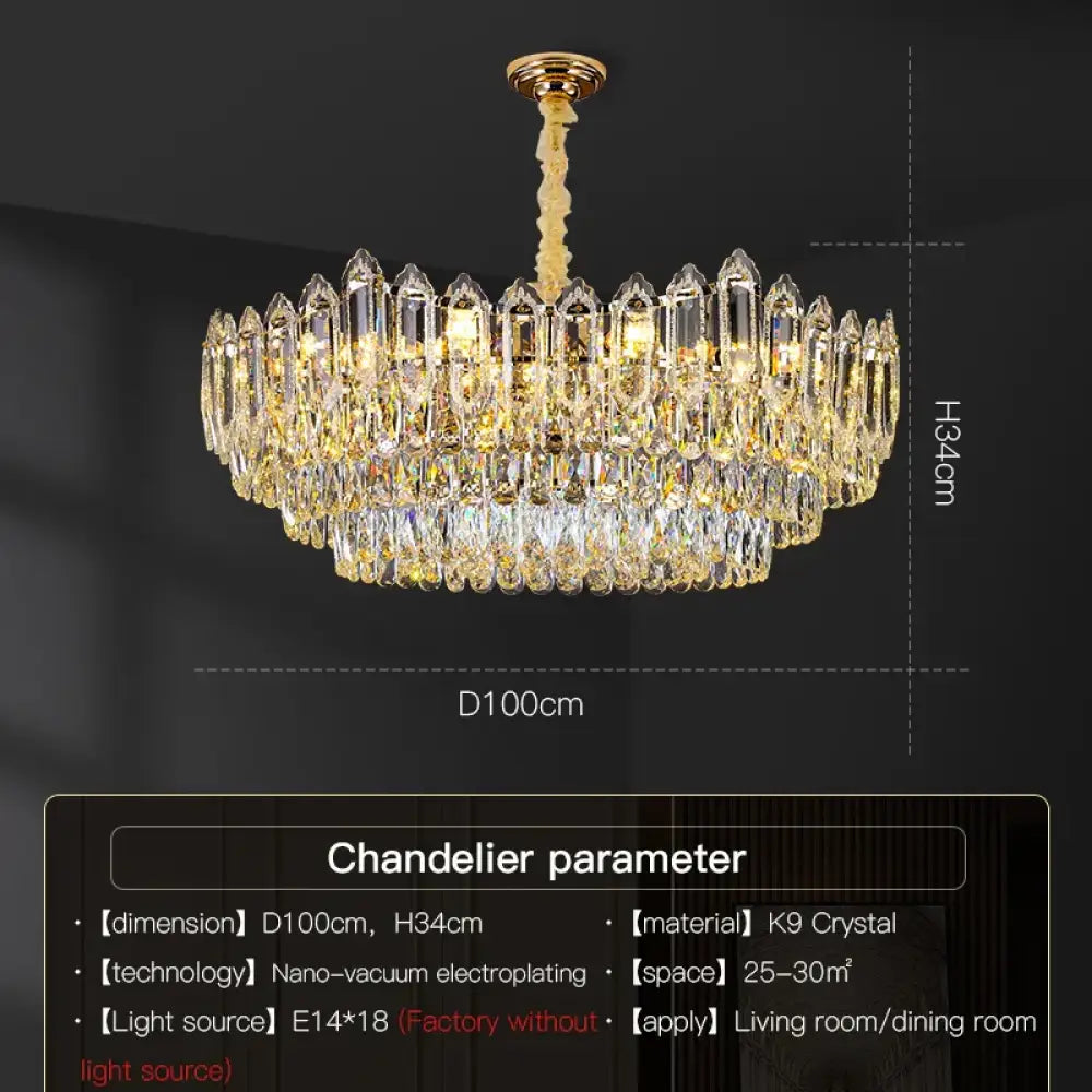 Modern Crystal Chandelier Ceiling - Novelty Trend Lighting for Hall, Living Room, and Bedroom - DecorGlobe