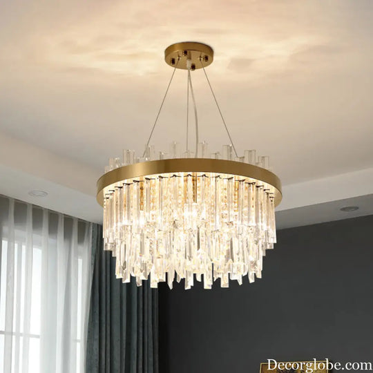 Sophia's Modern Crystal Chandelier - DecorGlobe
