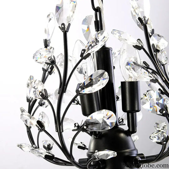 Modern Crystal Chandelier - Perfect for Living Rooms, Dining Areas, and Bedrooms - DecorGlobe