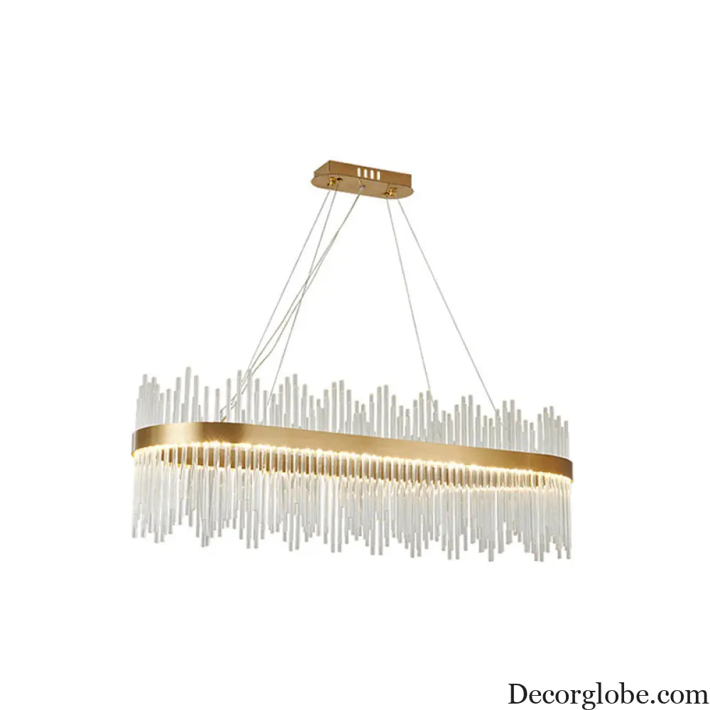 Adjustable Glass Crystal Drum Chandelier Pendant Light for Modern Living Rooms