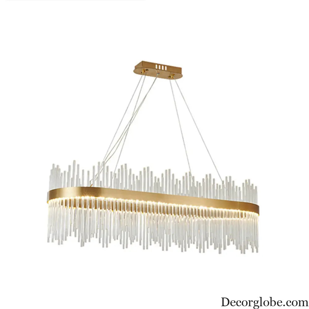 Adjustable Glass Crystal Drum Chandelier Pendant Light for Modern Living Rooms