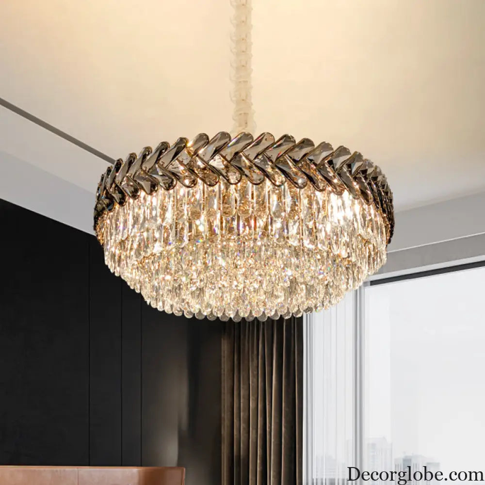 Kennedy Cascading Brilliance: A Touch of Modern Luxury - DecorGlobe