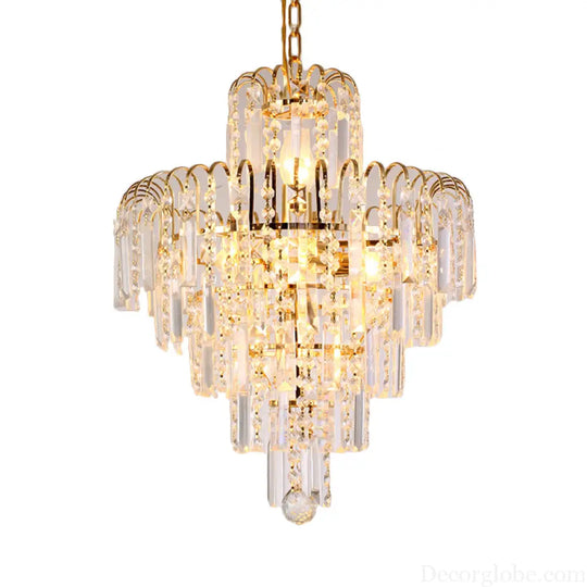 Madilyn Modern Tiered Chandelier: Add Dazzling Elegance to Your Space - DecorGlobe