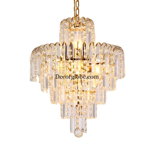 Madilyn Modern Tiered Chandelier: Add Dazzling Elegance to Your Space - DecorGlobe