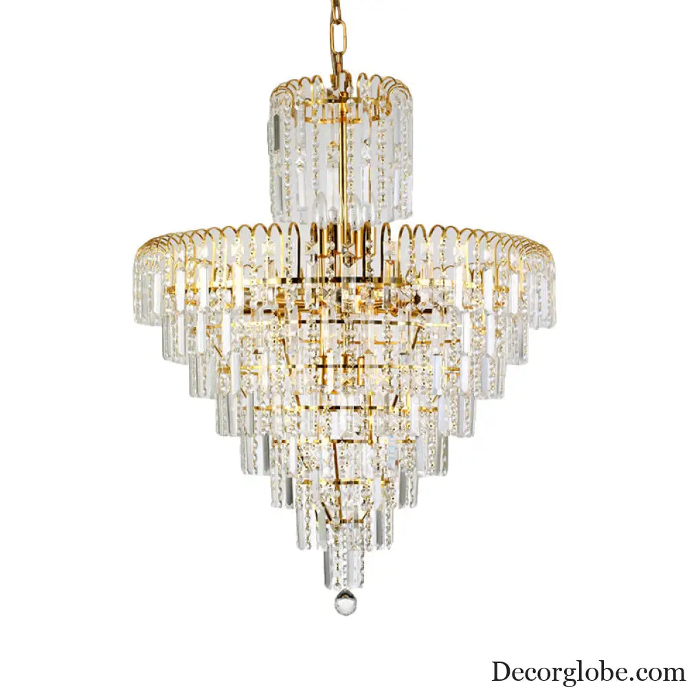 Madilyn Modern Tiered Chandelier: Add Dazzling Elegance to Your Space - DecorGlobe