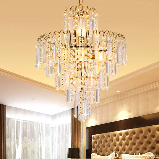 Madilyn Modern Tiered Chandelier: Add Dazzling Elegance to Your Space - DecorGlobe