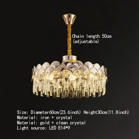 New Design Modern Luxury Golden Chandelier - Opulent Illumination for Bedrooms, Halls, and Dining Spaces - DecorGlobe