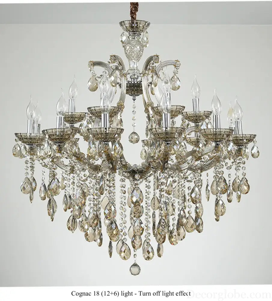 Nordic Restaurant Chandelier Lighting Classic Living Room Crystal Pendant Light Modern Household Hanging Light Hall
