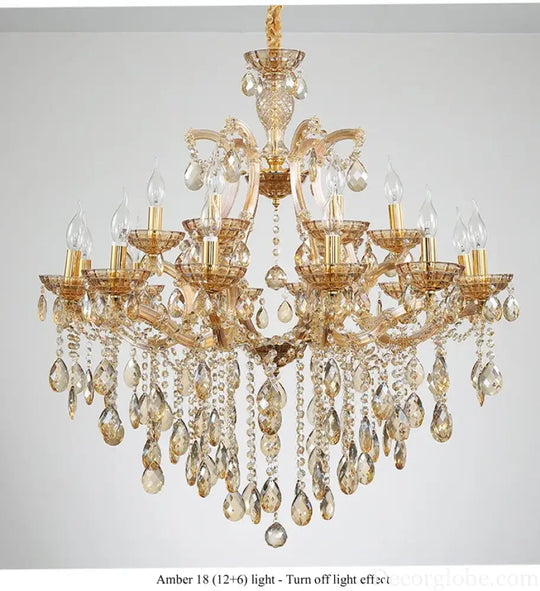Nordic Restaurant Chandelier Lighting Classic Living Room Crystal Pendant Light Modern Household Hanging Light Hall