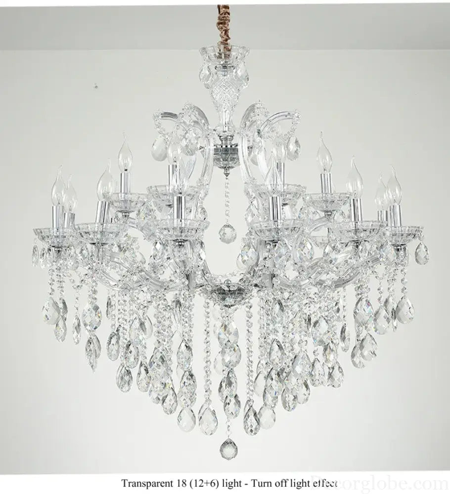 Nordic Restaurant Chandelier Lighting Classic Living Room Crystal Pendant Light Modern Household Hanging Light Hall