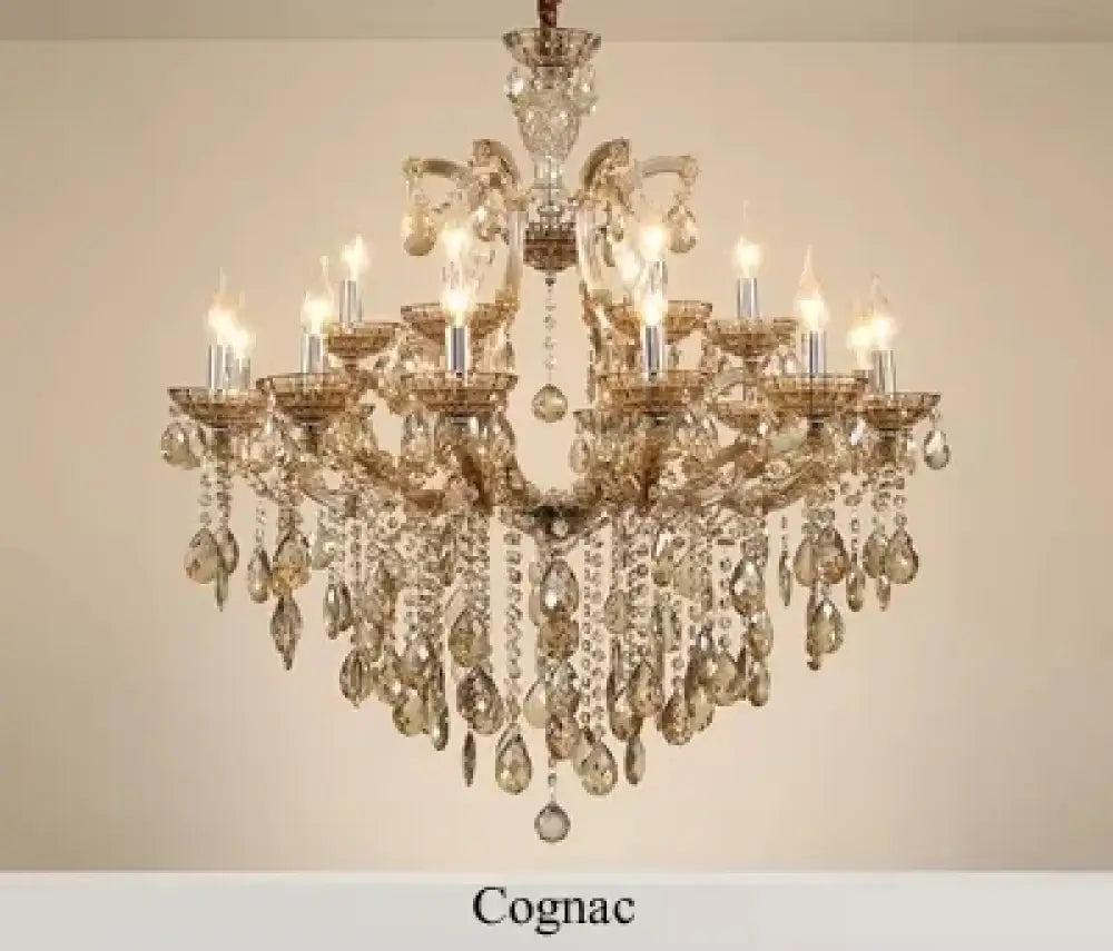 Nordic Restaurant Chandelier Lighting Classic Living Room Crystal Pendant Light Modern Household Hanging Light Hall