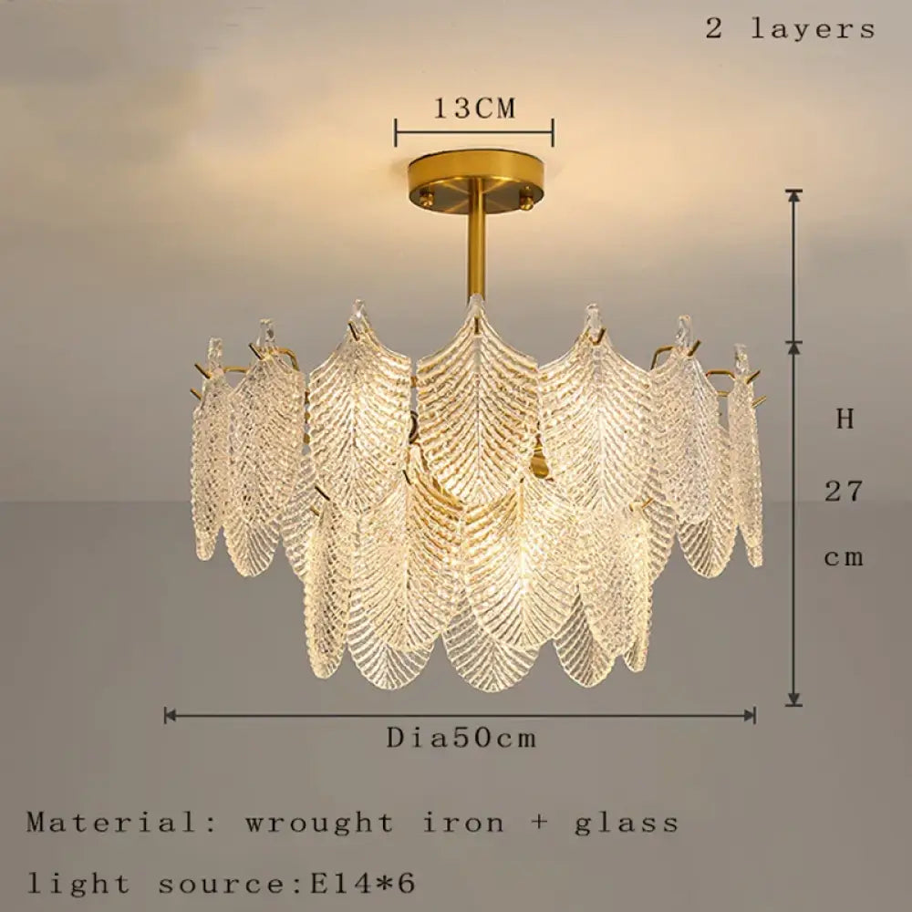 Postmodern Glass Chandelier - Elegant Lighting for Living Rooms, Bedrooms, Dining Rooms, and Model Spaces - DecorGlobe