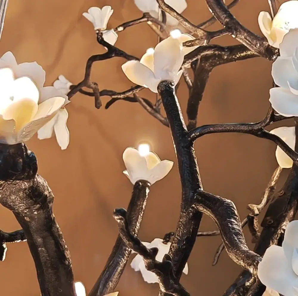 Seraphina Nordic Branch LED Chandelier Dimmable Chrome Pendant Light BLACK / L120xW60xH50CM / warm light(3000k)