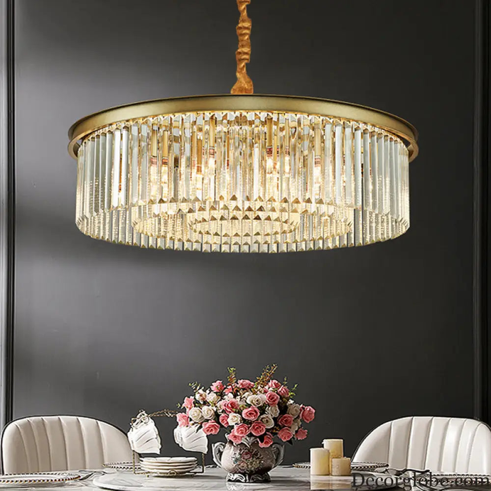 Exquisite Aura: A Touch of Modern Brilliance for Your Dining Room - DecorGlobe